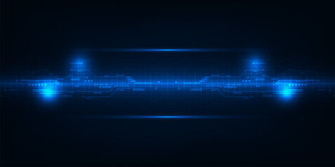 Abstract hi tech empty space layout stage background.Vector illustrations.