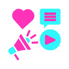 pink heart icon