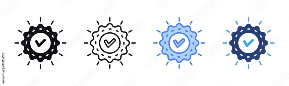 Poster proven icon sheet multiple style collection
