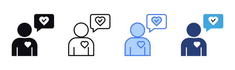 Sincerity icon sheet multiple style collection