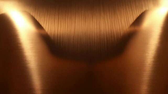 Abstract copper background with light reflection and subtle surface texture