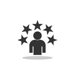 Experience Expert icon with shadow