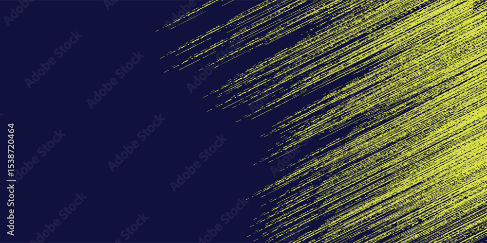 Poster yellow and blue backdrop with dot halftone pattern element. abstract brush grunge background. retro 