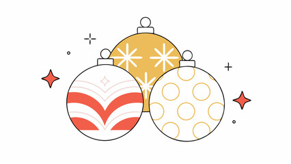 Festive Christmas Ornaments