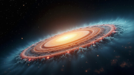 Andromeda in space