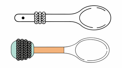 Cozy Knitted Spoon Covers,  Wooden Spoons with Knitted Handle Covers