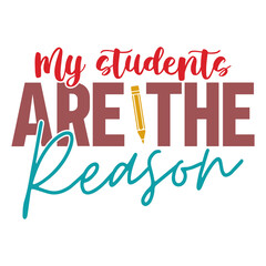 Teacher T-Shirt SVG Design, Teacher Vector Art