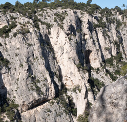 Coastal environments from the Mediterranean coast. Shot during 3 days of hiking in the Calanques, south of France, close to Marseille.
