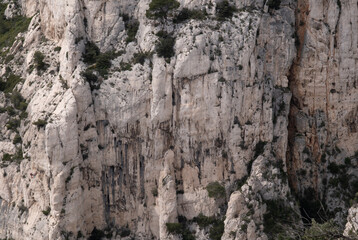 Coastal environments from the Mediterranean coast. Shot during 3 days of hiking in the Calanques, south of France, close to Marseille.