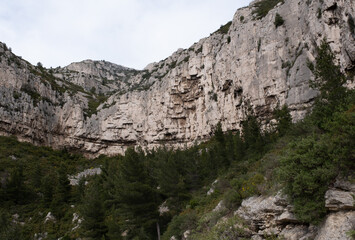 Coastal environments from the Mediterranean coast. Shot during 3 days of hiking in the Calanques, south of France, close to Marseille.