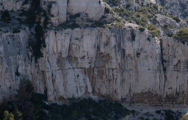 Coastal environments from the Mediterranean coast. Shot during 3 days of hiking in the Calanques, south of France, close to Marseille.