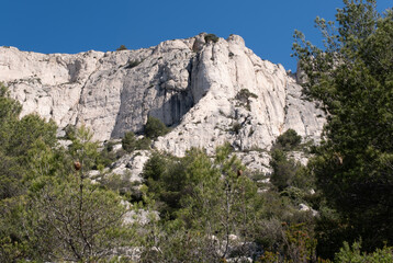 Coastal environments from the Mediterranean coast. Shot during 3 days of hiking in the Calanques, south of France, close to Marseille.