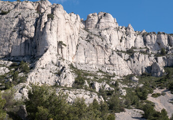 Coastal environments from the Mediterranean coast. Shot during 3 days of hiking in the Calanques,...