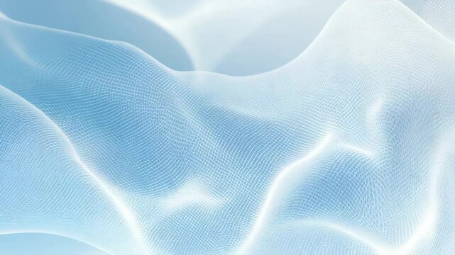 A close-up shot of white and blue fabric, suitable for use in textile design, fashion, or interior decoration projects