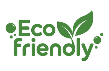Eco-Friendly Logo Design Featuring a Leaf Symbol