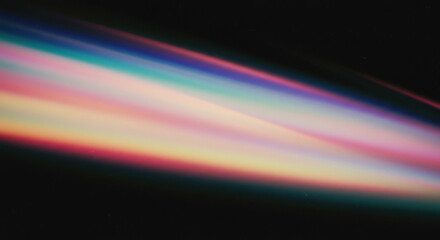 Obraz premium Light streaks with cosmic abstract art.