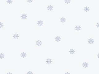Elegant Lavender Snowflake Pattern Seamless Winter Design for Fabric, Wallpaper, and Digital Projects