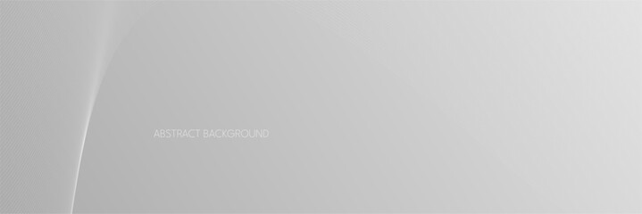 White abstract paper background with subtle lines and metallic texture. A gray and white background featuring curved lines, adding a subtle texture.
