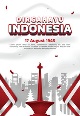 Independence Day of Indonesia Poster