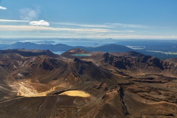 Tongariror National Park amazing landscape scenery