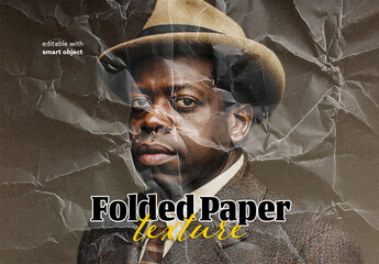 Folded Paper Texture