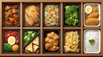 Enjoying ekiben a journey through japan's boxed sushi meals on trains captured in gigapixel standard