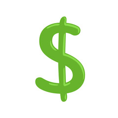 Obraz premium Heavy Dollar Sign