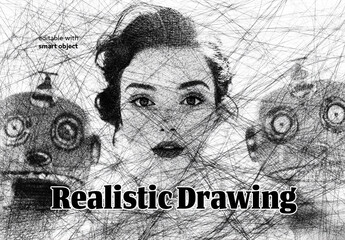 Realistic Drawing Photo Effect