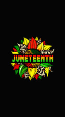 Juneteenth Sunflower