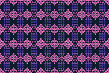 colorful pink purple blue mosaic tiles