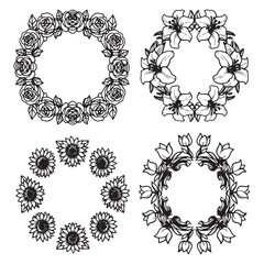 Ceremony Decorative Floral Border Packs
