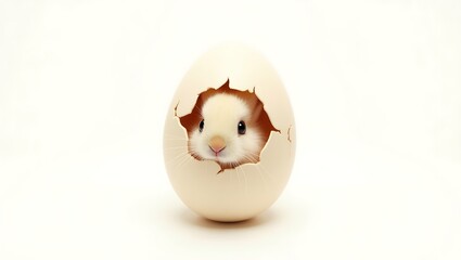 Bunny is born from eggs.