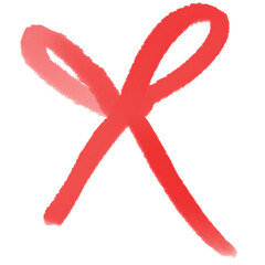 red ribbon
