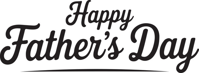 happy father's  day vector