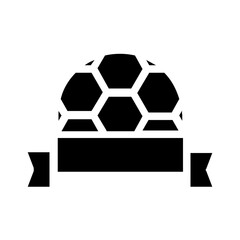 Fototapeta premium vector soccer ball cup