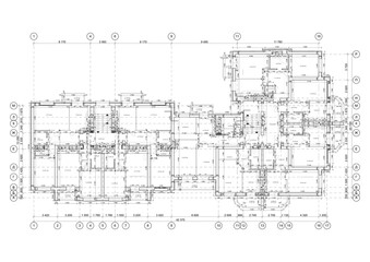 Planos arquitectonicos. Modern urban building blueprint design with architectural layout high resolution picture