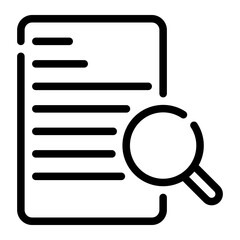 audit line icon