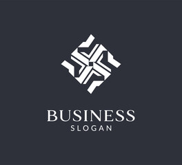 Abstract geometric shape designs pettern vector. Luxury elegant decorative logo icon template