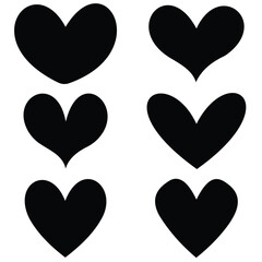 heart icons set 38