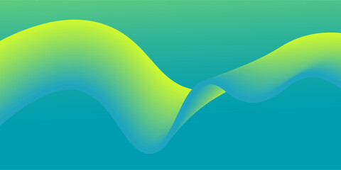 vector Abstract background light green modern corporate concept with light yellow color pattern can be edited wavy.
