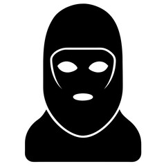 man in a mask