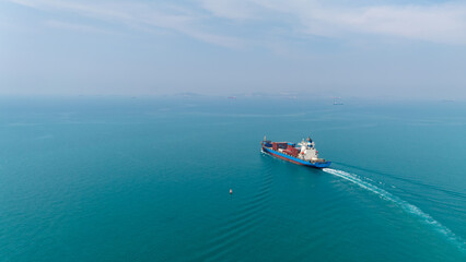 shipping logistic cargo container ship import export goods and distributing products to dealer and...