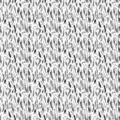 Ink wash painting paint smudge seamless pattern background

