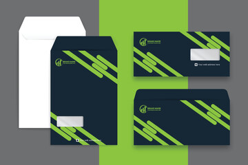 Envelope Design Template set
