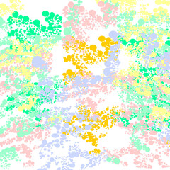 Colorful Bubble Background Design