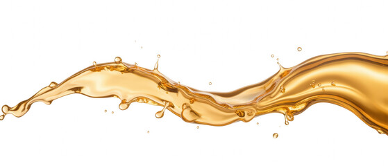 Golden liquid splash, vibrant and dynamic, showcasing fluid motion and energy. Perfect for creative projects and visual storytelling