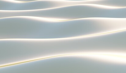 Abstract texture, wave pattern, reflective water surface, 3D illustration
