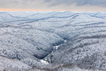 Mountains in Winter