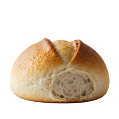Artisan Wheat Roll isolated on transparent baackground