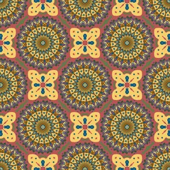 Batik Mandala Pattern